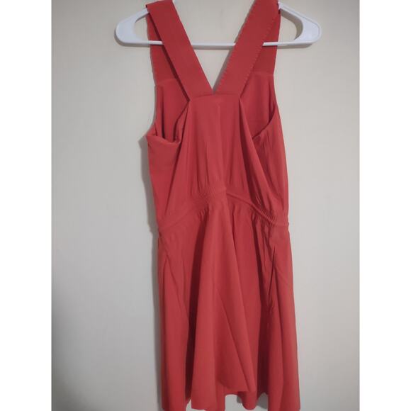 NWOT Athleta Savannah Athleisure dress Orange Small Casual Comfort Preppy - Picture 5 of 7